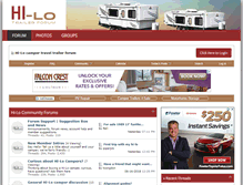 Tablet Screenshot of hilotrailerforum.com